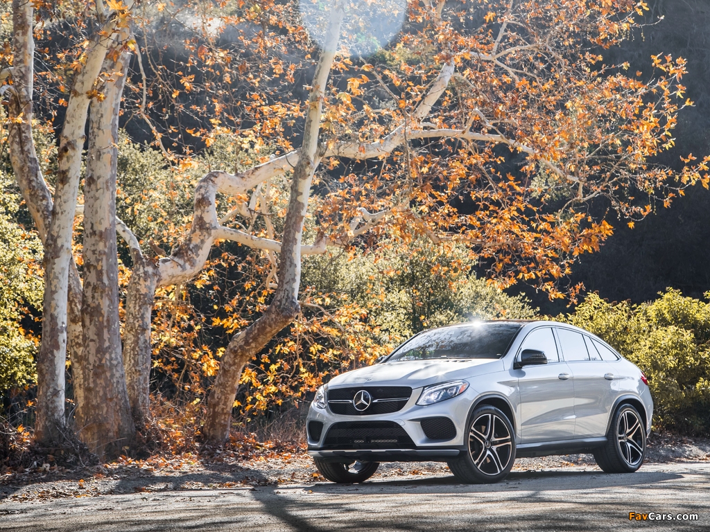 Images of Mercedes-AMG GLE 43 4MATIC Coupé North America (C292) 2016 (1024 x 768)