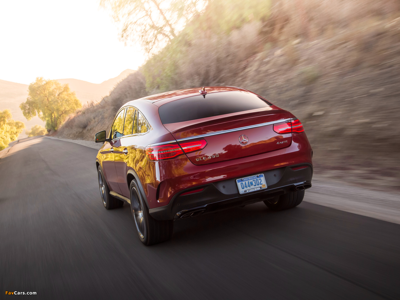 Mercedes-Benz GLE 450 AMG 4MATIC Coupé US-spec 2015 images (1280 x 960)