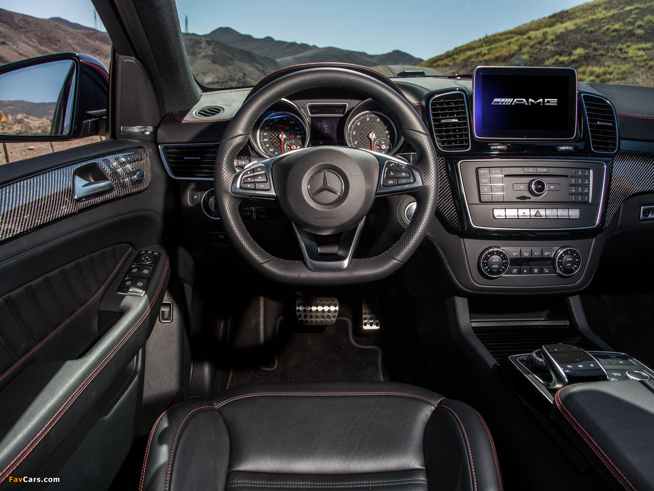 Mercedes-Benz GLE 450 AMG 4MATIC Coupé US-spec 2015 photos (1280 x 960)