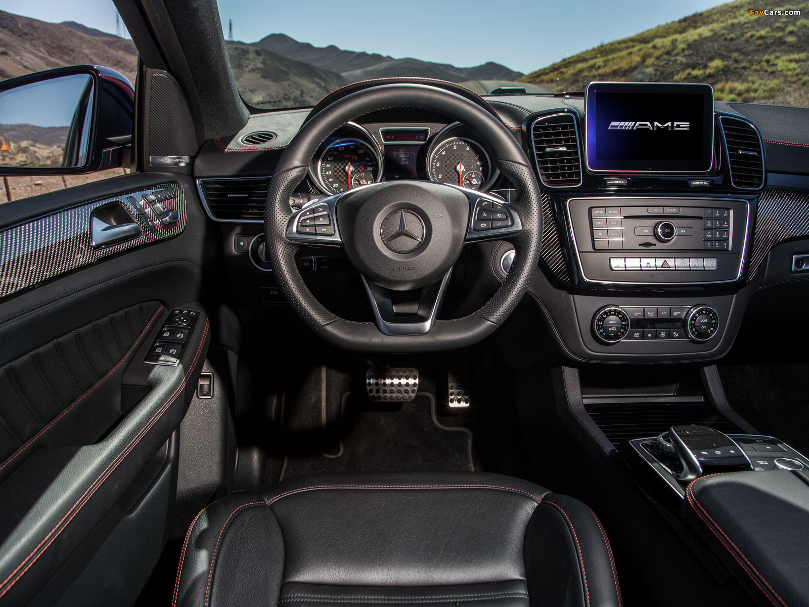 Mercedes-Benz GLE 450 AMG 4MATIC Coupé US-spec 2015 photos (1600 x 1200)