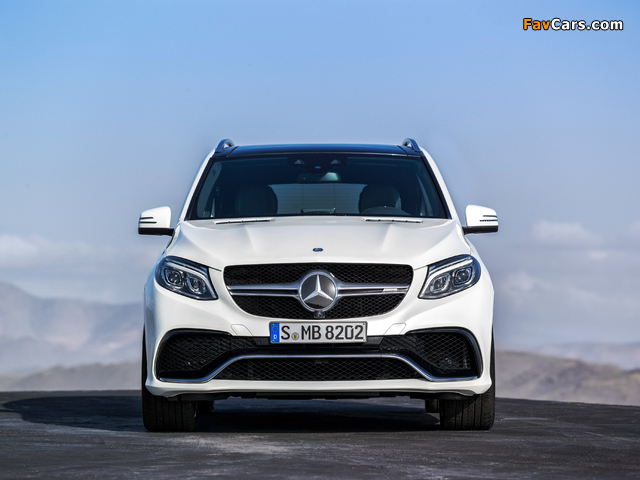 Mercedes-AMG GLE 63 S 4MATIC (W166) 2015 wallpapers (640 x 480)