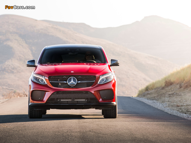 Mercedes-Benz GLE 450 AMG 4MATIC Coupé US-spec 2015 wallpapers (640 x 480)