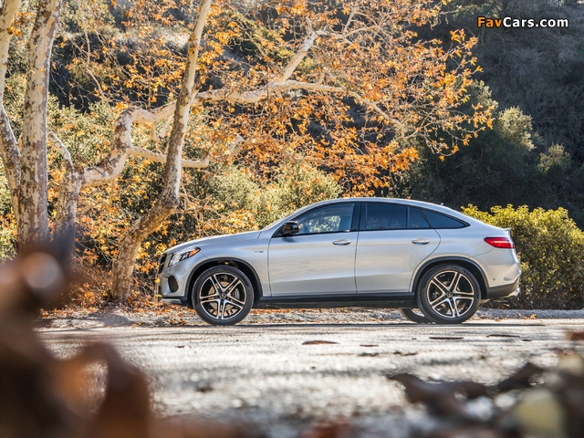 Mercedes-AMG GLE 43 4MATIC Coupé North America (C292) 2016 images (640 x 480)