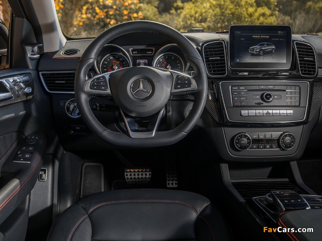 Mercedes-AMG GLE 43 4MATIC Coupé North America (C292) 2016 pictures (640 x 480)