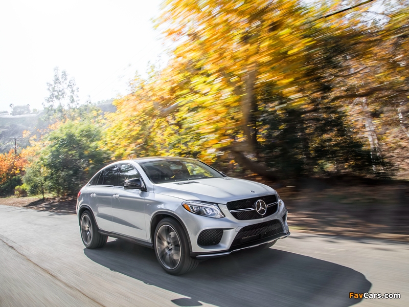 Mercedes-AMG GLE 43 4MATIC Coupé North America (C292) 2016 wallpapers (800 x 600)