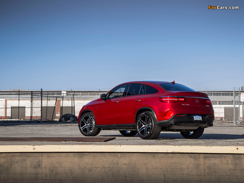 Photos of Mercedes-Benz GLE 450 AMG 4MATIC Coupé US-spec 2015 (800 x 600)