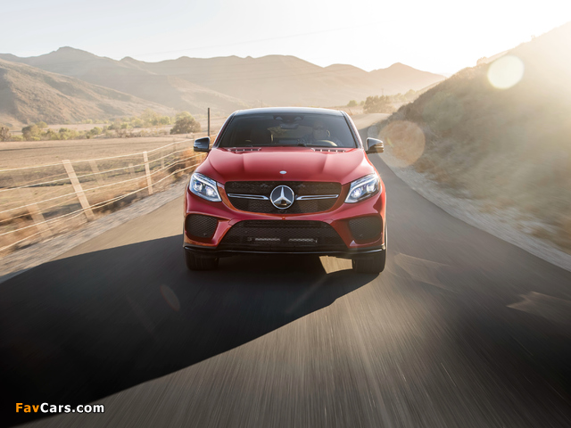 Pictures of Mercedes-Benz GLE 450 AMG 4MATIC Coupé US-spec 2015 (640 x 480)