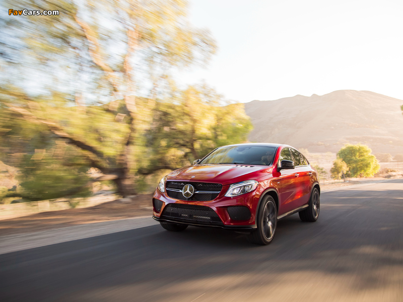 Pictures of Mercedes-Benz GLE 450 AMG 4MATIC Coupé US-spec 2015 (800 x 600)