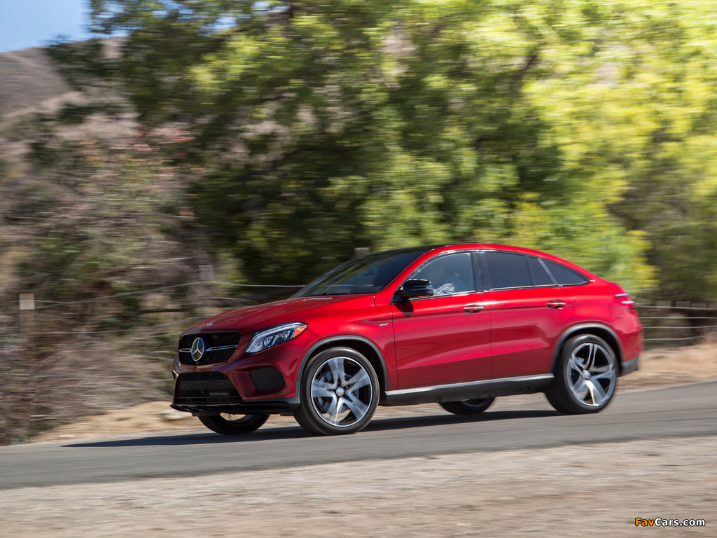 Pictures of Mercedes-Benz GLE 450 AMG 4MATIC Coupé US-spec 2015 (1024 x 768)