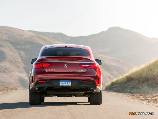 Pictures of Mercedes-Benz GLE 450 AMG 4MATIC Coupé US-spec 2015 (640 x 480)