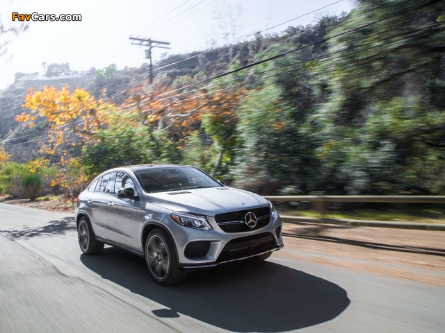 Pictures of Mercedes-AMG GLE 43 4MATIC Coupé North America (C292) 2016 (640 x 480)