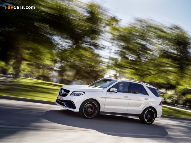 Mercedes-AMG GLE 63 S 4MATIC (W166) 2015 wallpapers (640 x 480)