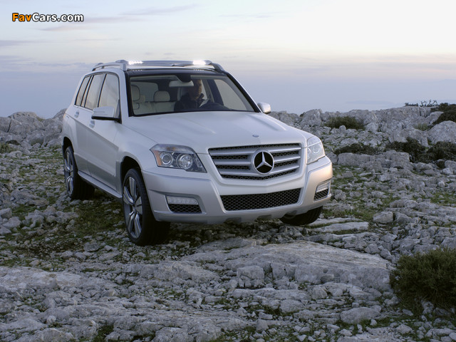 Mercedes-Benz Vision GLK Freeside Concept (X204) 2008 images (640 x 480)