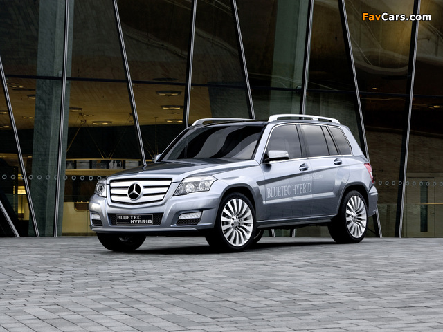 Mercedes-Benz Vision GLK BlueTec Hybrid Concept (X204) 2008 images (640 x 480)