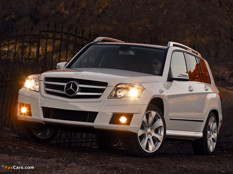 Mercedes-Benz GLK 350 US-spec (X204) 2008–12 photos (800 x 600)