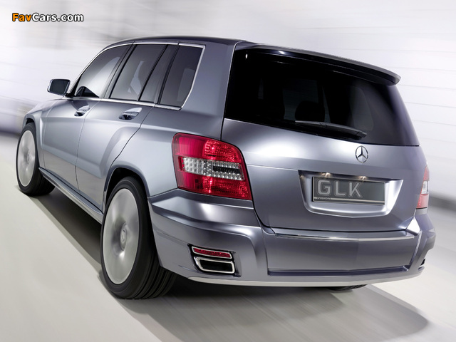 Mercedes-Benz Vision GLK Townside Concept (X204) 2008 photos (640 x 480)