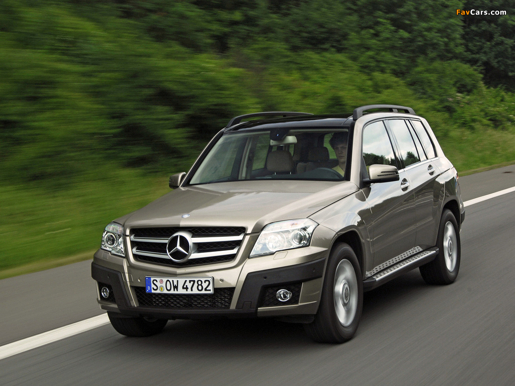 Mercedes-Benz GLK 320 CDI Off-road Package (X204) 2008–12 pictures (1024 x 768)