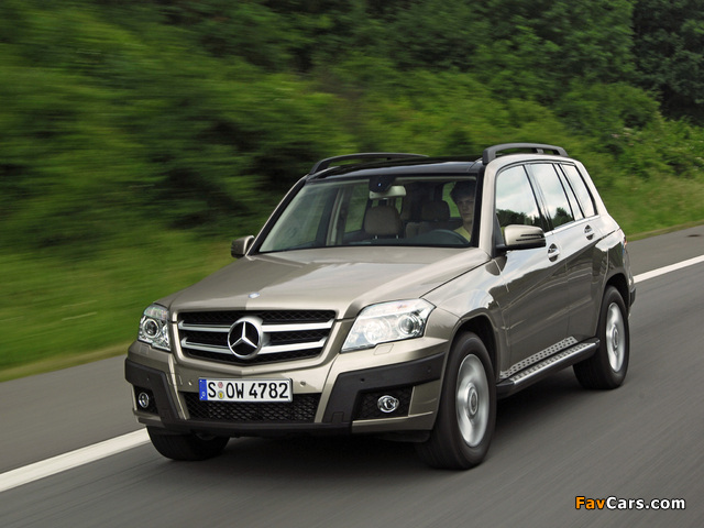 Mercedes-Benz GLK 320 CDI Off-road Package (X204) 2008–12 pictures (640 x 480)