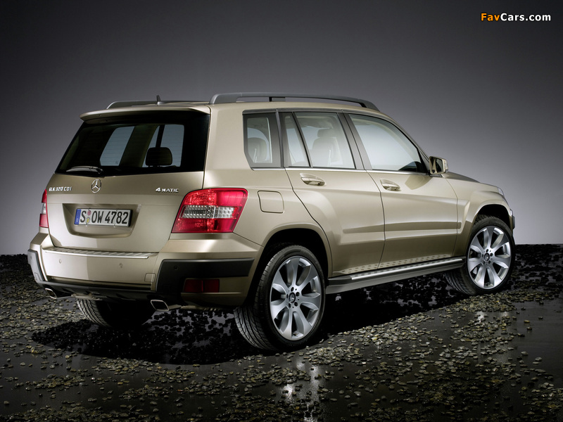 Mercedes-Benz GLK 320 CDI Off-road Package (X204) 2008–12 pictures (800 x 600)