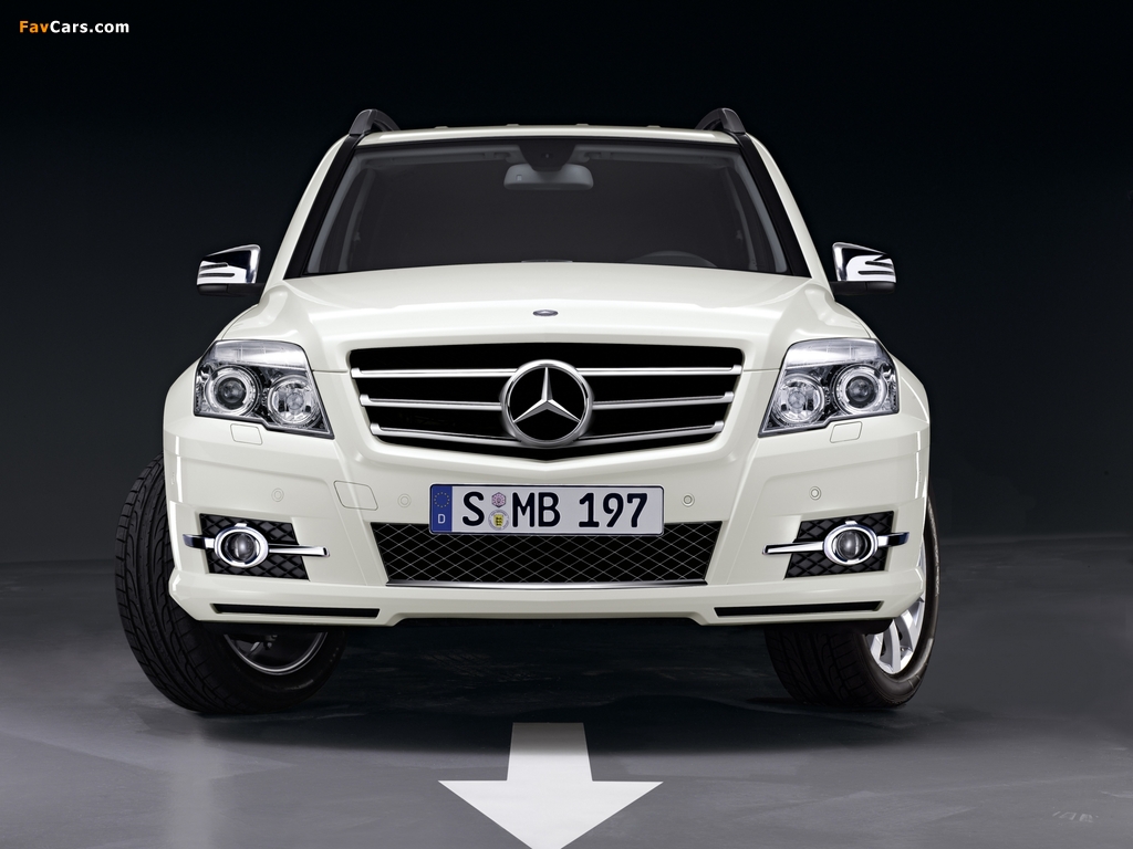 Mercedes-Benz GLK 350 (X204) 2008–12 wallpapers (1024 x 768)