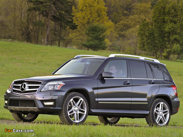 Mercedes-Benz GLK 350 AMG Styling Package (X204) 2008–12 wallpapers (640 x 480)