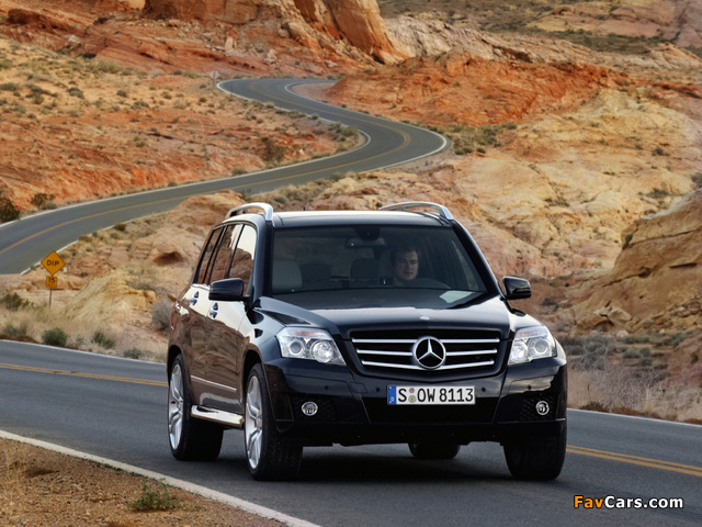 Mercedes-Benz GLK 350 Sports Package (X204) 2008–12 wallpapers (640 x 480)