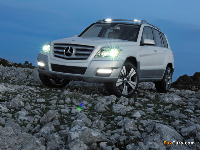 Mercedes-Benz Vision GLK Freeside Concept (X204) 2008 wallpapers (640 x 480)