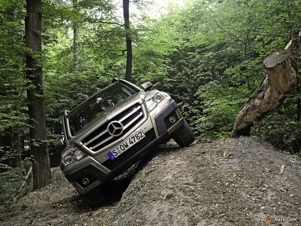 Mercedes-Benz GLK 320 CDI Off-road Package (X204) 2008–12 wallpapers (1024 x 768)