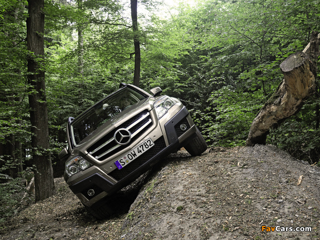 Mercedes-Benz GLK 320 CDI Off-road Package (X204) 2008–12 wallpapers (640 x 480)