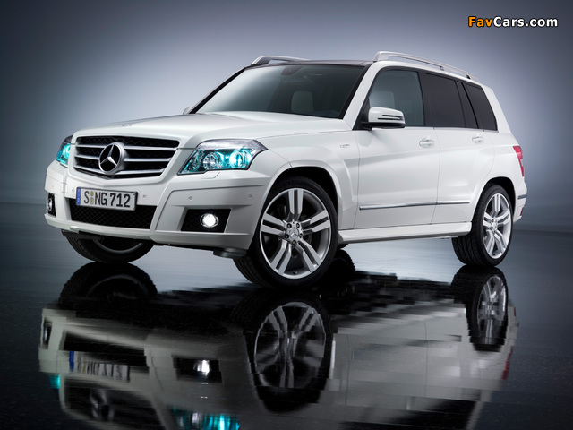 Mercedes-Benz GLK 350 (X204) 2008–12 wallpapers (640 x 480)