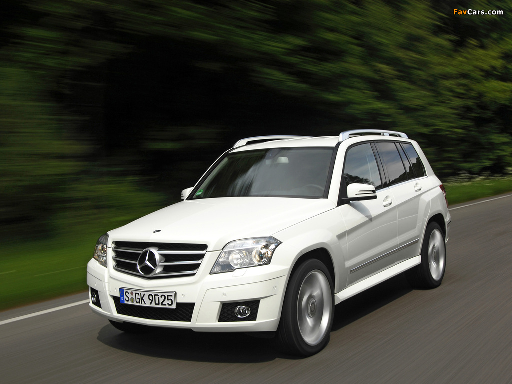Mercedes-Benz GLK 350 Sports Package (X204) 2008–12 wallpapers (1024 x 768)