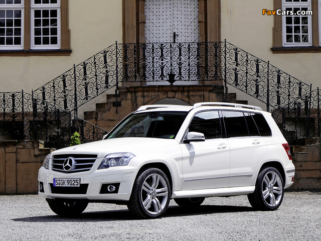 Mercedes-Benz GLK 350 Sports Package (X204) 2008–12 wallpapers (640 x 480)