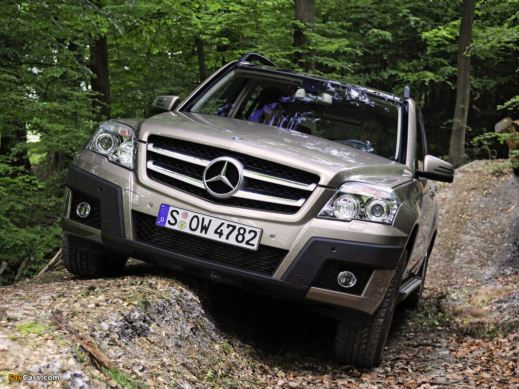 Mercedes-Benz GLK 320 CDI Off-road Package (X204) 2008–12 wallpapers (1024 x 768)