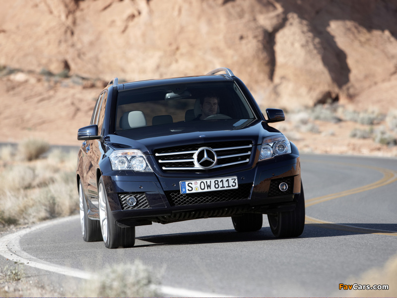 Mercedes-Benz GLK 350 Sports Package (X204) 2008–12 wallpapers (800 x 600)