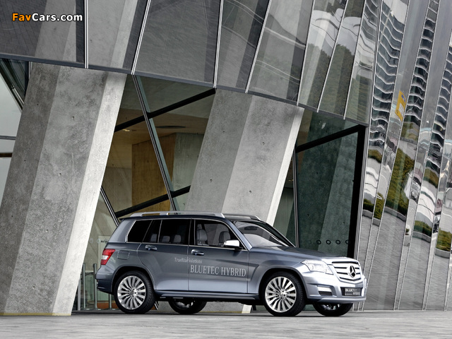 Mercedes-Benz Vision GLK BlueTec Hybrid Concept (X204) 2008 wallpapers (640 x 480)
