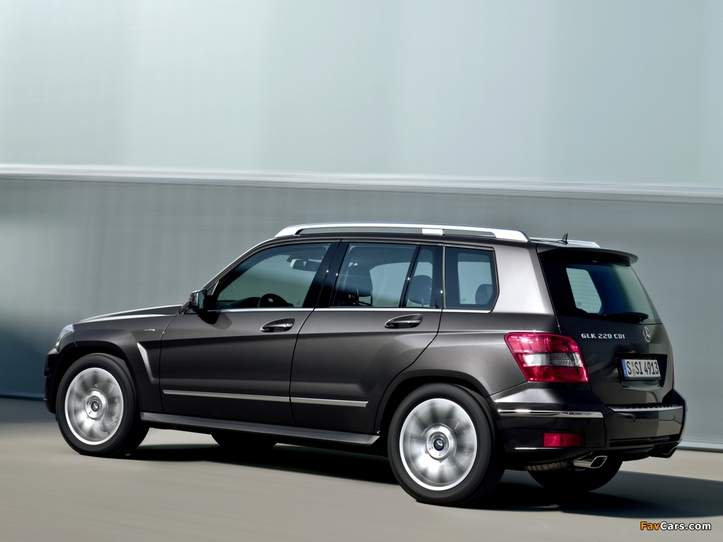 Mercedes-Benz GLK 220 CDI BlueEfficiency (X204) 2009–12 images (1024 x 768)