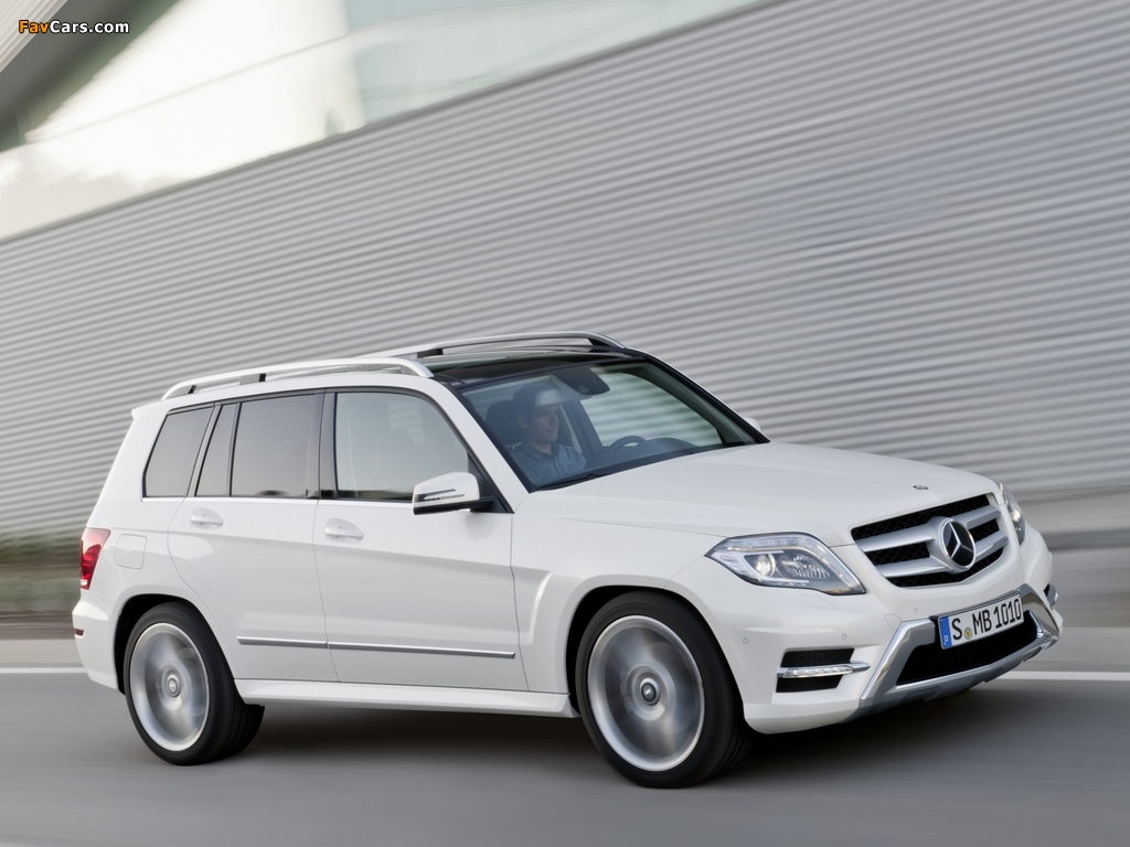 Mercedes-Benz GLK 350 BlueEfficiency (X204) 2012 images (1024 x 768)