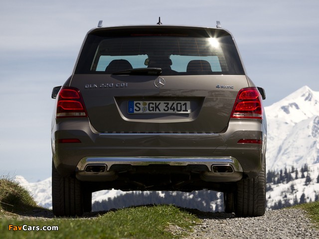 Mercedes-Benz GLK 220 CDI BlueEfficiency (X204) 2012 pictures (640 x 480)