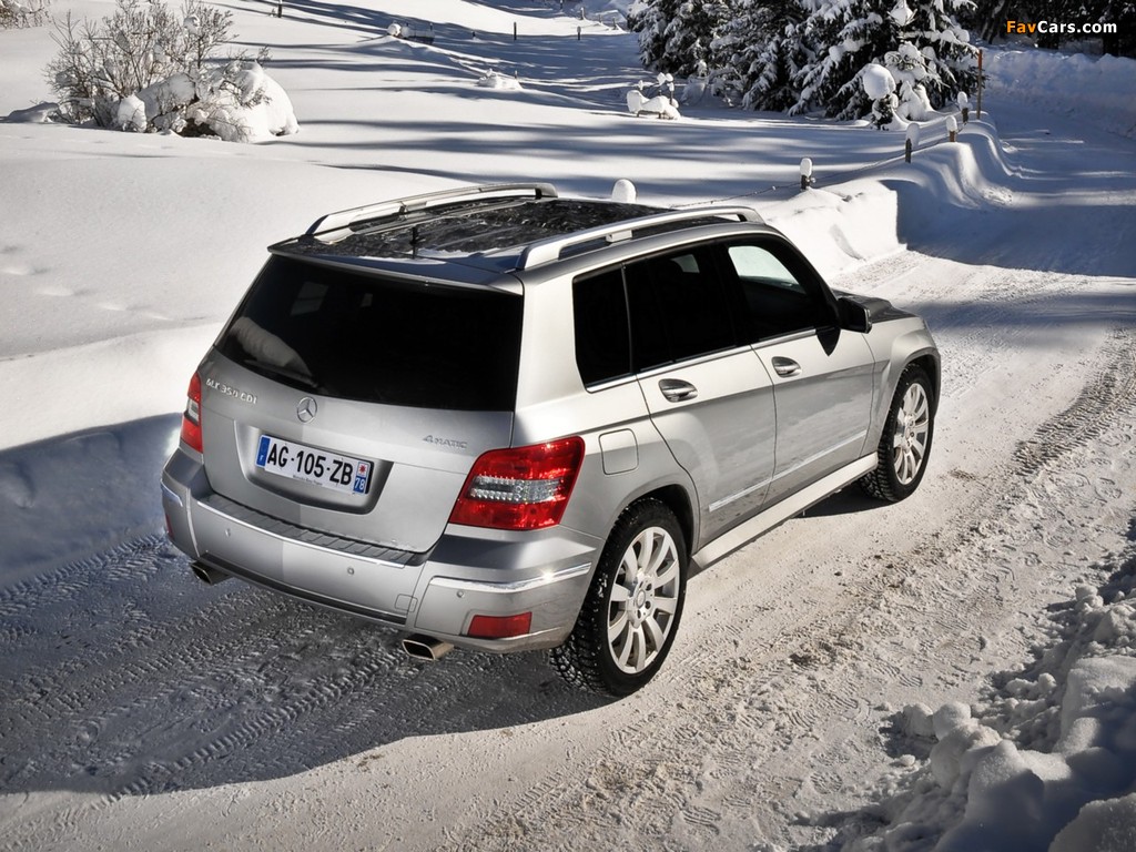 Pictures of Mercedes-Benz GLK 350 CDI (X204) 2008–12 (1024 x 768)