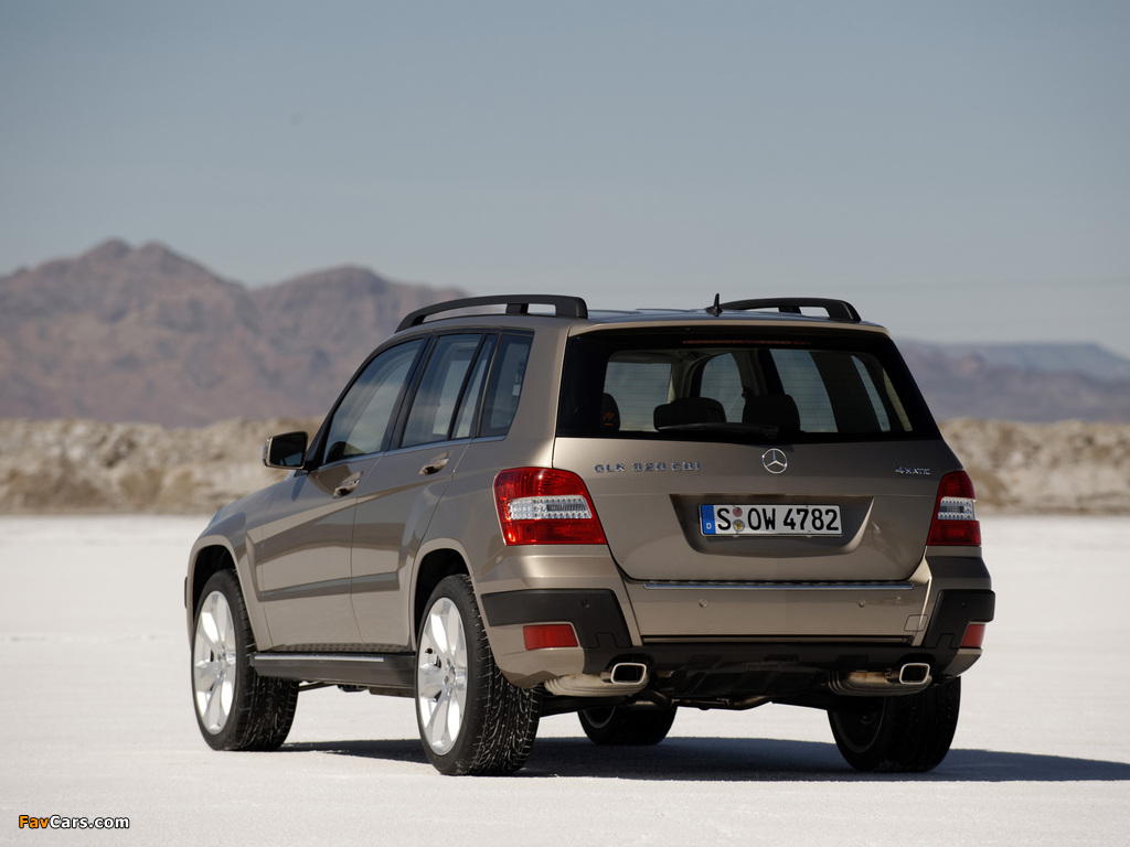 Pictures of Mercedes-Benz GLK 320 CDI Off-road Package (X204) 2008–12 (1024 x 768)