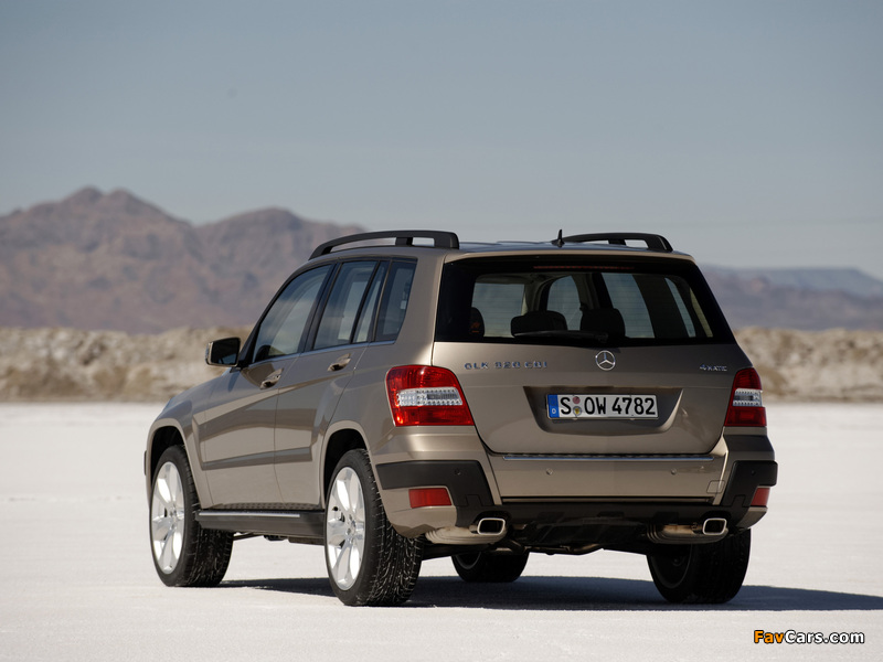 Pictures of Mercedes-Benz GLK 320 CDI Off-road Package (X204) 2008–12 (800 x 600)