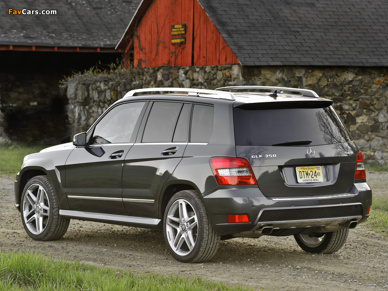 Mercedes-Benz GLK 350 AMG Styling Package (X204) 2008–12 wallpapers (800 x 600)