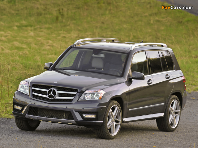 Mercedes-Benz GLK 350 AMG Styling Package (X204) 2008–12 wallpapers (640 x 480)