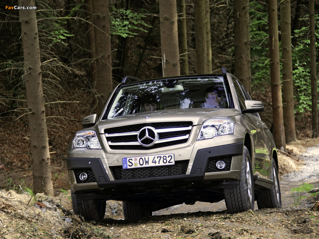 Mercedes-Benz GLK 320 CDI Off-road Package (X204) 2008–12 wallpapers (1024 x 768)