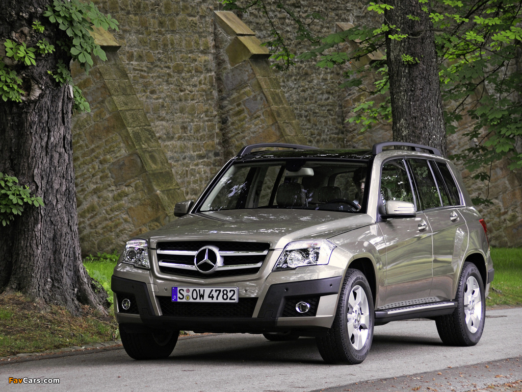 Mercedes-Benz GLK 320 CDI Off-road Package (X204) 2008–12 wallpapers (1024 x 768)