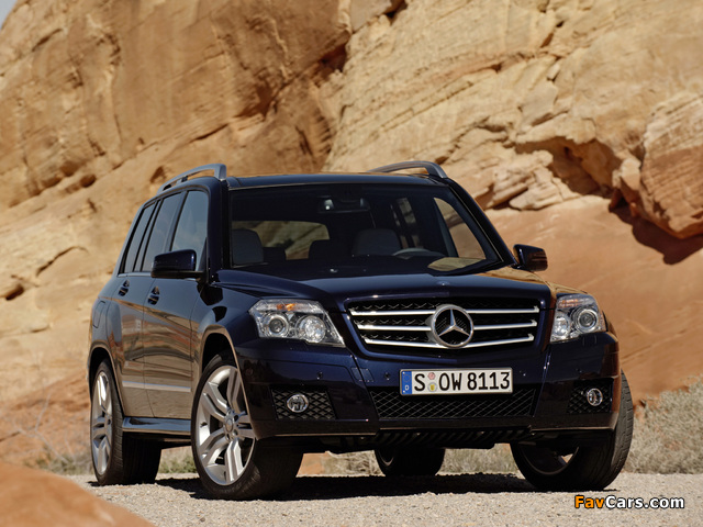 Mercedes-Benz GLK 350 Sports Package (X204) 2008–12 wallpapers (640 x 480)