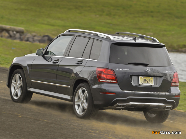 Mercedes-Benz GLK 250 BlueTec AMG Styling Package US-spec (X204) 2012 wallpapers (640 x 480)