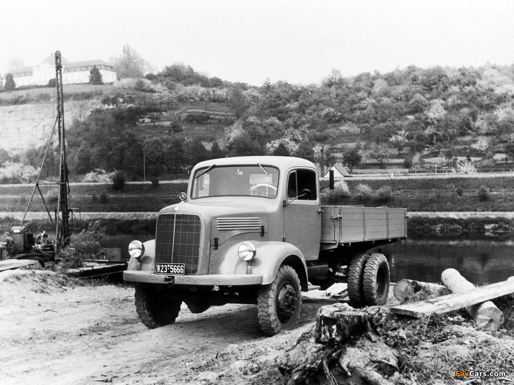 Images of Mercedes-Benz LA3500 1949–54 (1024 x 768)