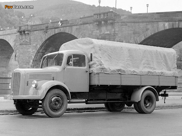 Mercedes-Benz L3500 1949–54 images (640 x 480)