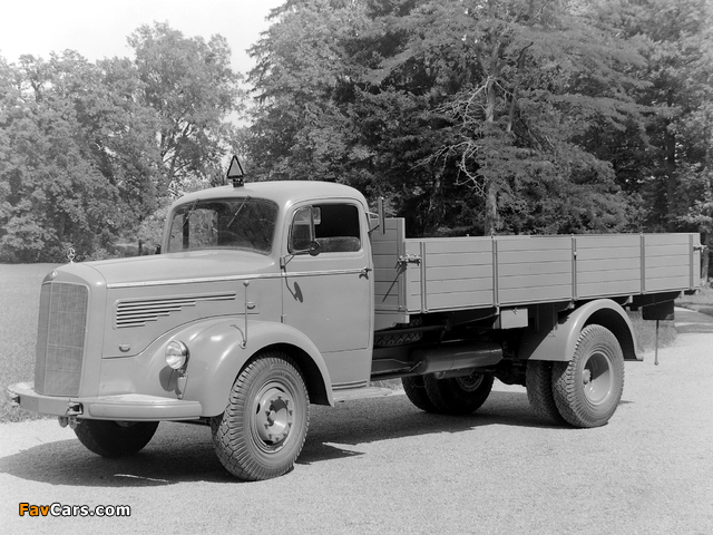 Mercedes-Benz L6600 1950–54 images (640 x 480)